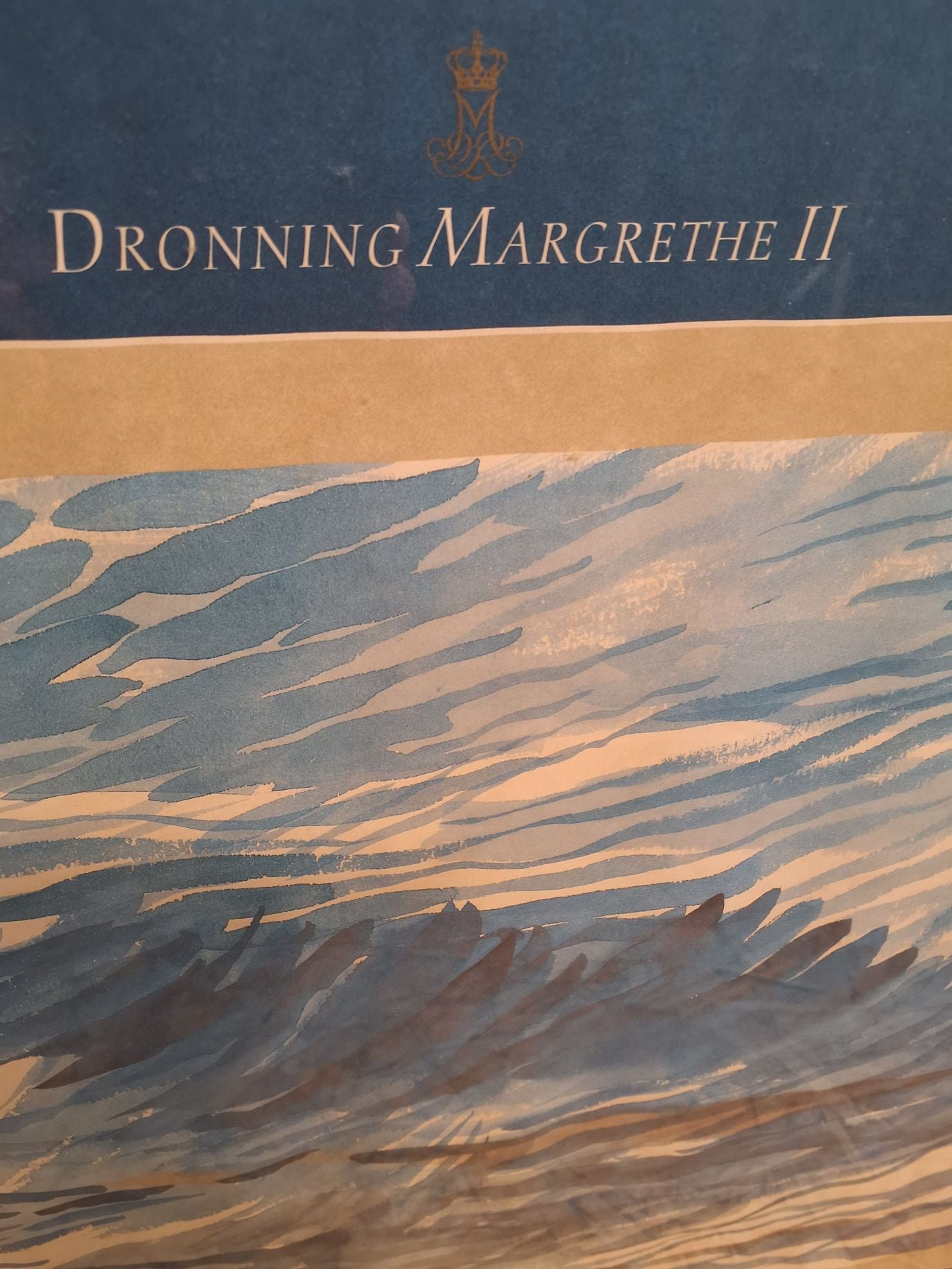 Plakat Dronning Margrethe Havet